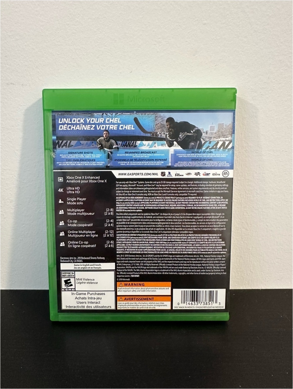 NHL 20 Xbox One Auston Matthews Complete Tested & Working - Picture 2 of 4
